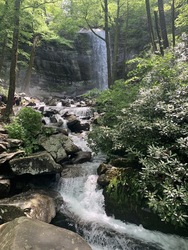 Smoky Mountains: Waterfall